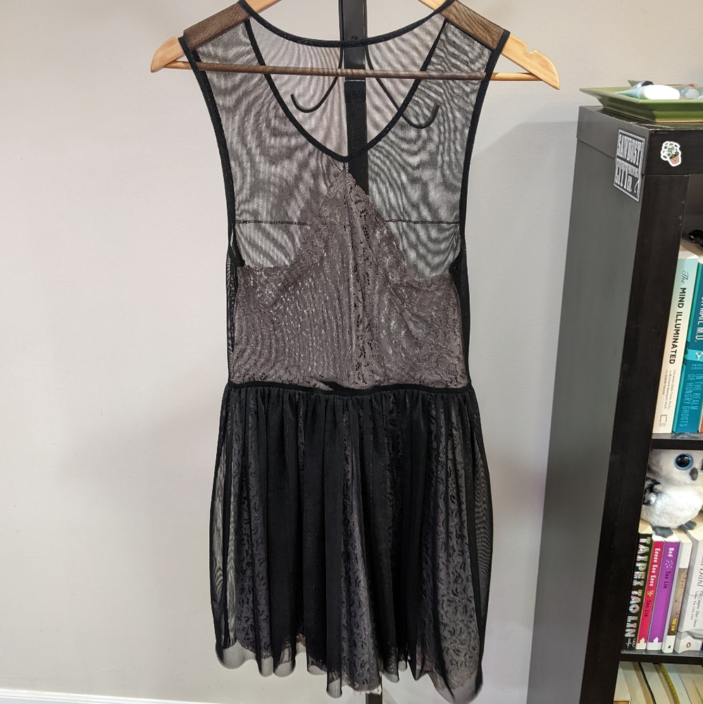 Vintage Mesh / Lace Dress - Picture 2 of 6